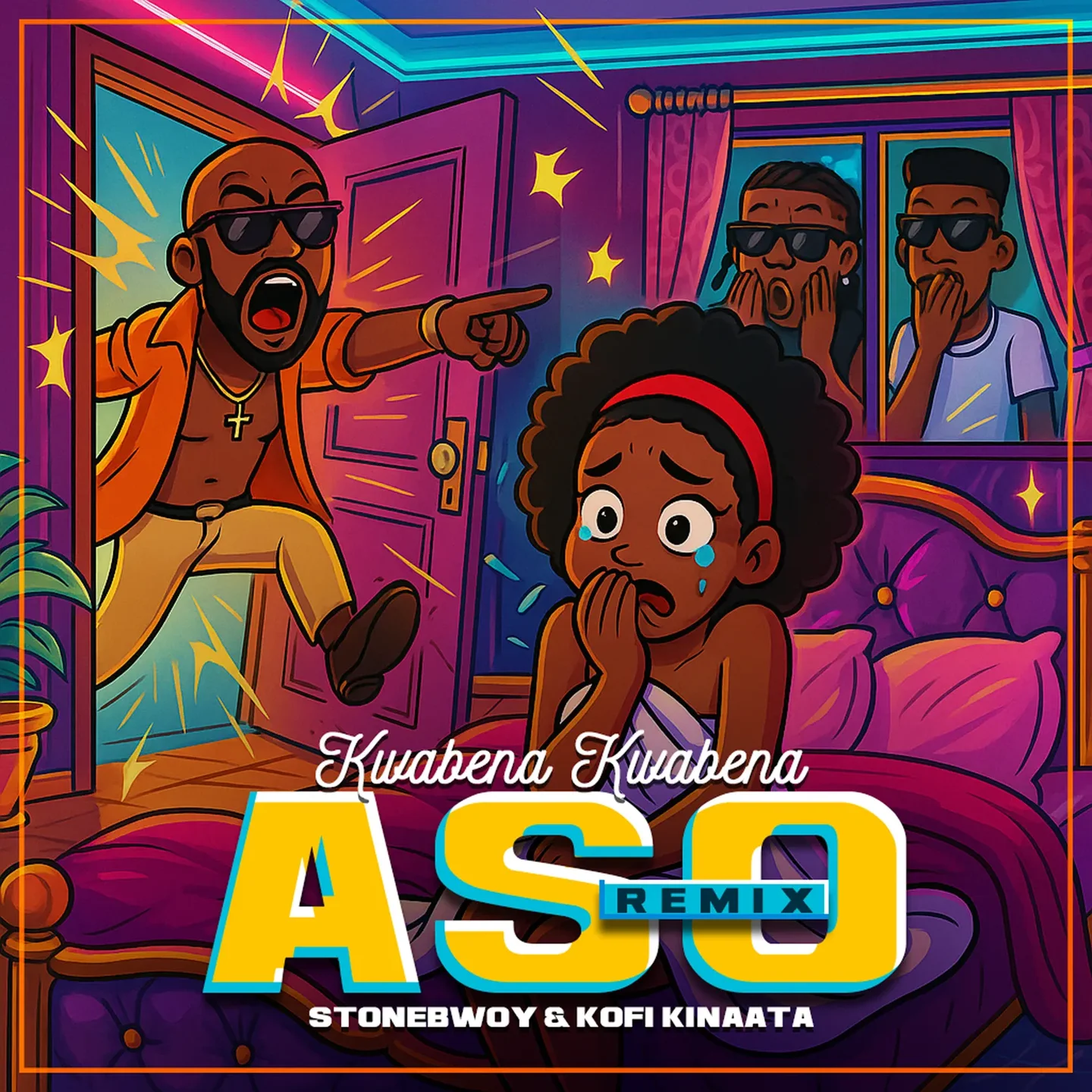Cover Artwork: Asor II - Kwabena Kwabena feat. Stonebwoy & Kofi Kinaata