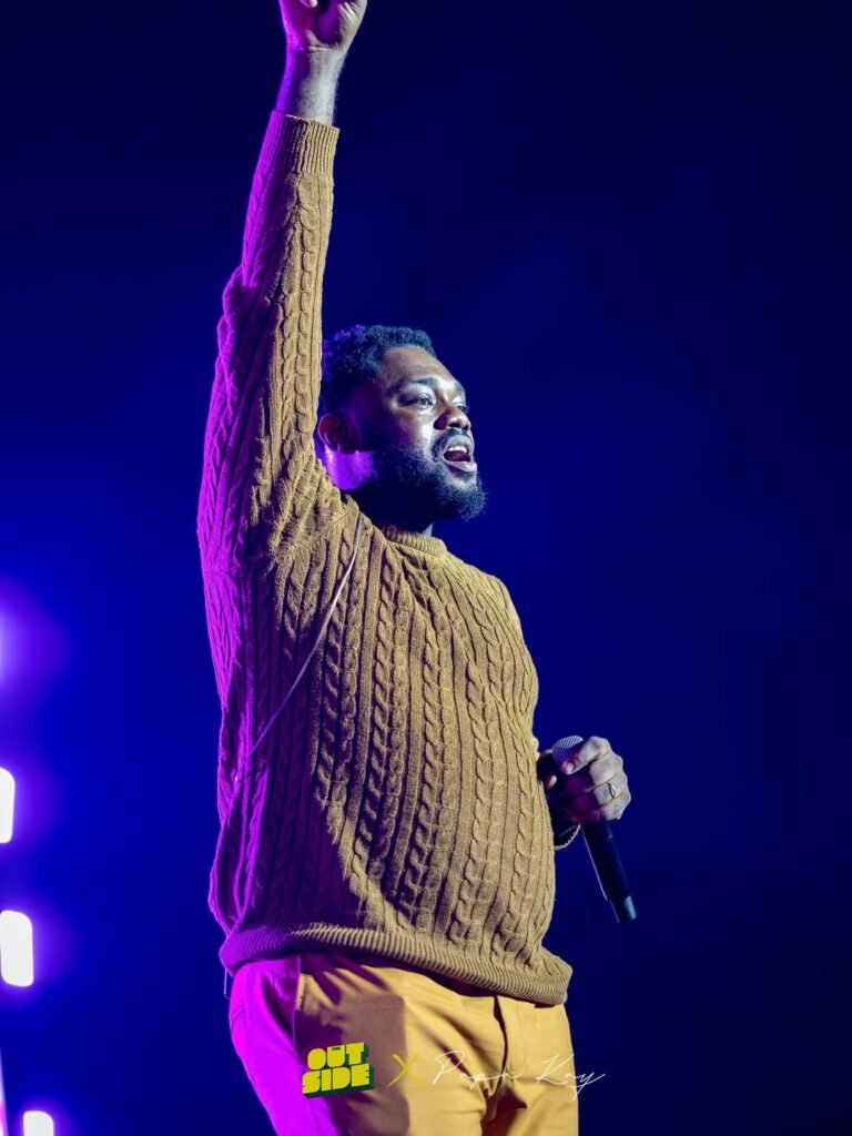 Kofi Owusu Peprah at The Outside. Photo Credit: Oasis Gathering/Instagram.