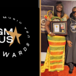 Naana Baustin of Nana & Dan Fame with Dennis Boafo (Don D), founder of GMA - USA. Photo Credit: GMA - USA