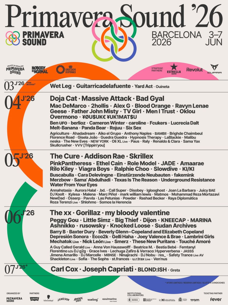 Amaarae for Primavera Sound Festival 2026.