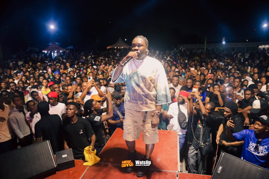 Showboy for WatsUp On Campus at RMU SRC Artiste Night. Credit: Supplied.