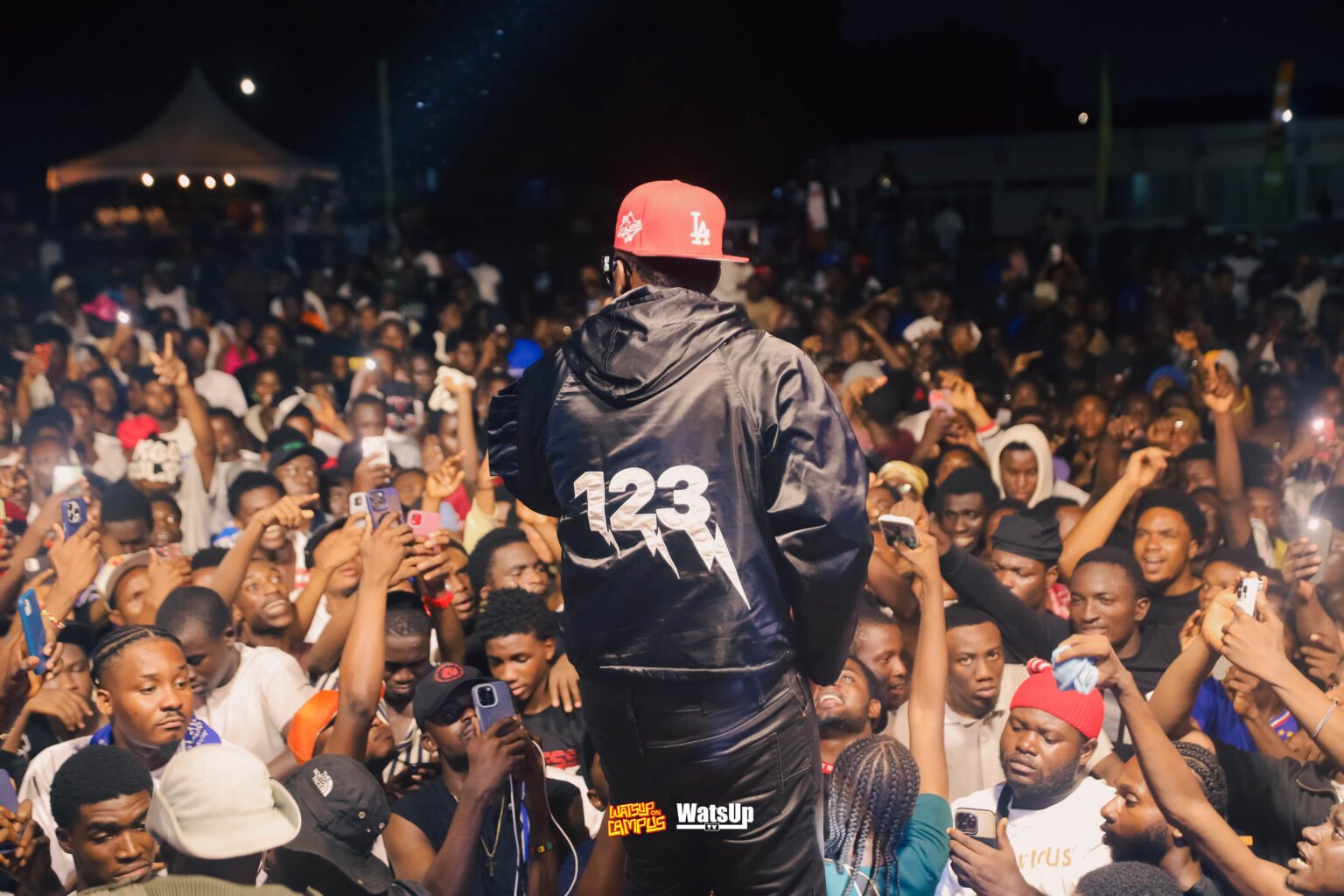 Medikal for WatsUp On Campus at RMU SRC Artiste Night. Credit: Supplied.