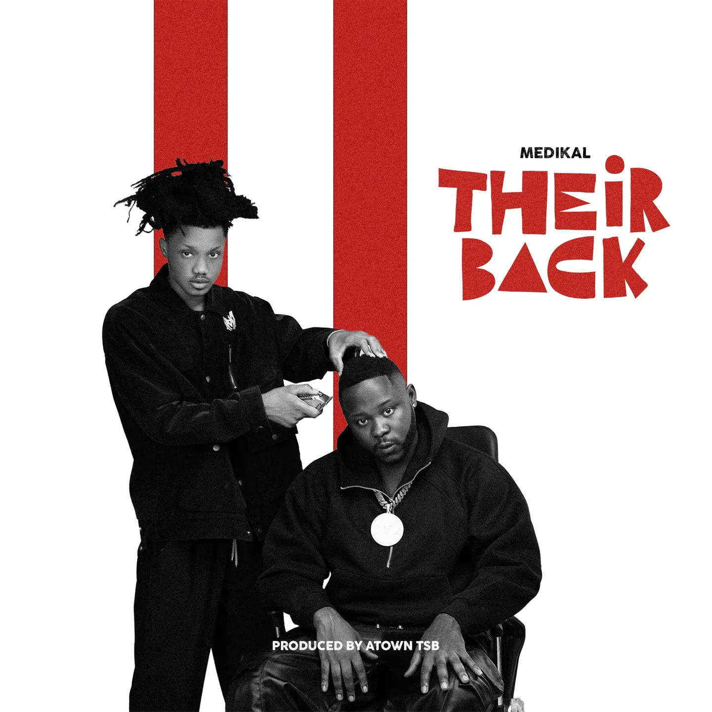 Cover Artwork: Their Back - Medikal