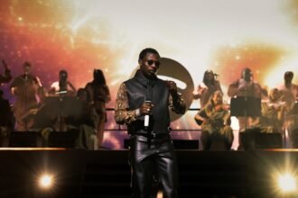 Asake performing at his M$NEY concert in London. credit: Spotify.