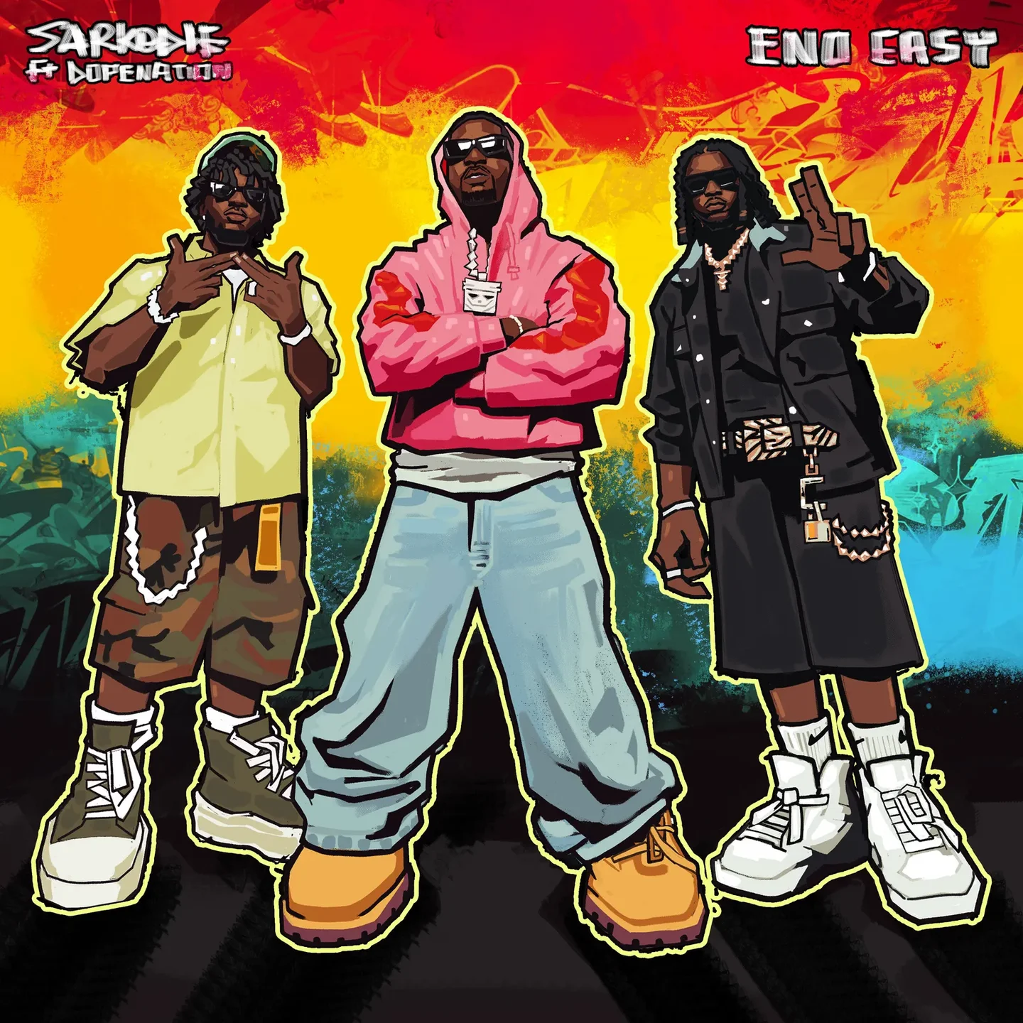E No Easy - Sarkodie feat. DopeNation